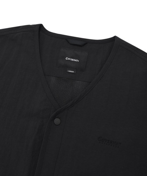 COVERNAT(カバーナット)の「ナイロンカーディガンジャケットブラック(ナイロンジャケット・レディース・その他・M/XL/L/S/XS)」の3枚目の写真