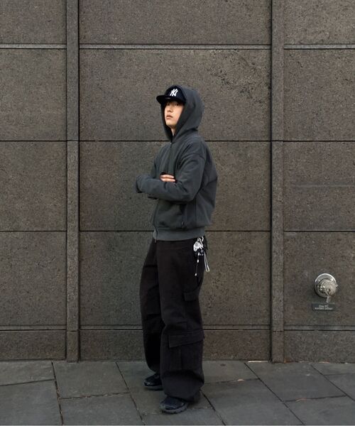 9999ARCHIVE（9999アーカイブ）の「Oblique Pocket Wide Cargo Pants（その他パンツ・レディース・ブラック・FREE/2/3）」の17枚目の写真