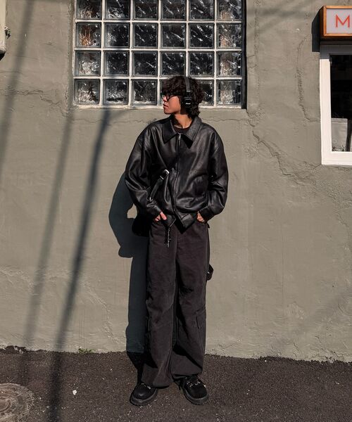 9999ARCHIVE（9999アーカイブ）の「Oblique Pocket Wide Cargo Pants（その他パンツ・レディース・ブラック・FREE/2/3）」の18枚目の写真
