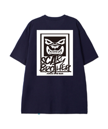 [エピスタジオXスキャリーブラザーSERIES 3]コットンルーズフィット半袖Tシャツ_スペースネイビー