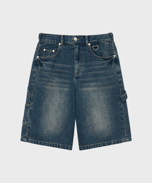 CARPENTER DENIM SHORTS BLUE (VH2EMUPA60A)