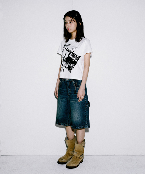 THEVINYLHOUSE(ザバイニルハウス)の「CARPENTER DENIM SHORTS BLUE (VH2EMUPA60A)(その他パンツ・メンズ・その他・S/M/L)」の6枚目の写真