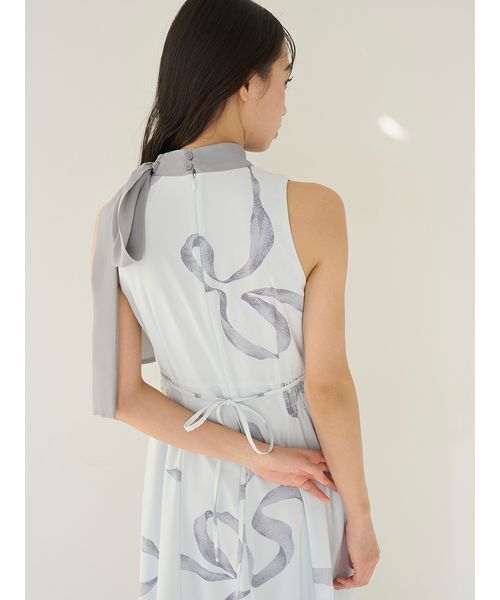 SNIDEL（スナイデル）の「リボンディテールカーデセットワンピース（ワンピース・レディース・ライトピンク/ライトブルー/ブラウン/オフホワイト・1/0）」の22枚目の写真