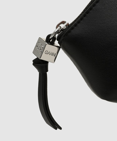 GANNI（ガニー）の「Bou Coin Purse Puddle（コインケース・レディース・ブラック・ONE SIZE）」の3枚目の写真