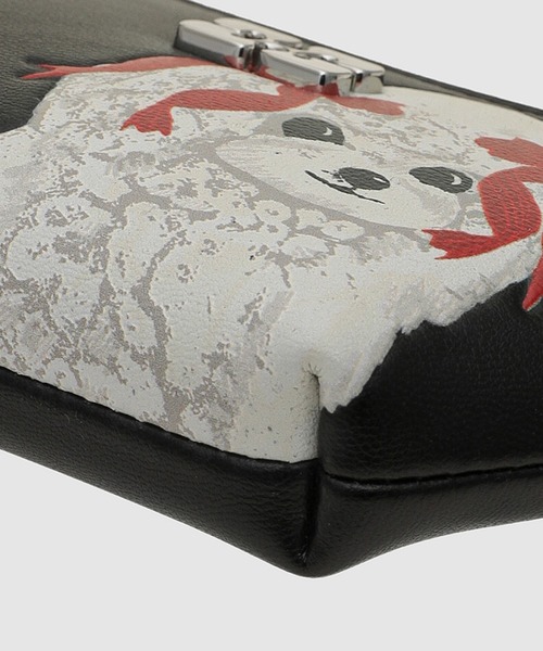 GANNI（ガニー）の「Bou Coin Purse Puddle（コインケース・レディース・ブラック・ONE SIZE）」の5枚目の写真