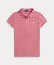ポロ・ラルフ・ローレン ピンク ポロシャツ ポロ ラルフ ローレン POLO RALPH LAUREN スリム フィット ストレッチ