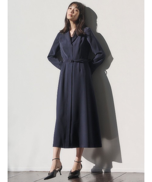 ダブルサテングレースワンピース（ワンピース）｜anuans（アニュアンス