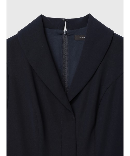 anuans（アニュアンス）の「【XSサイズあり】ダブルサテングレースワンピース（ワンピース・レディース・ネイビー/サックスブルー/ホワイト系その他4・XS/S/M）」の18枚目の写真