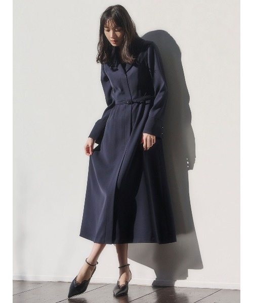 ダブルサテングレースワンピース（ワンピース）｜anuans（アニュアンス