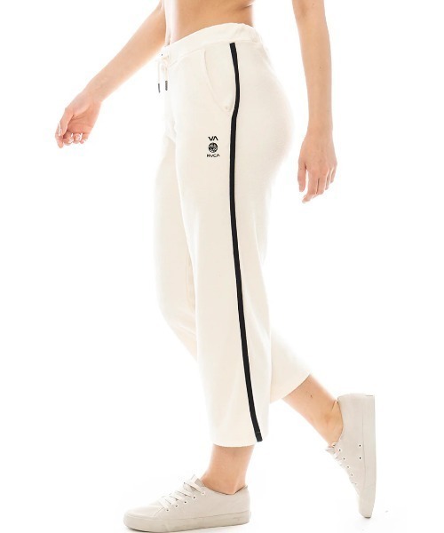 RVCA（ルーカ）の「【RVCA/ルーカ】【ALLTIME】 TERRY CLOTH WIDE PANTS/クロップド　ワイドパンツ（その他パンツ・レディース・オフホワイト・SMALL）」の5枚目の写真