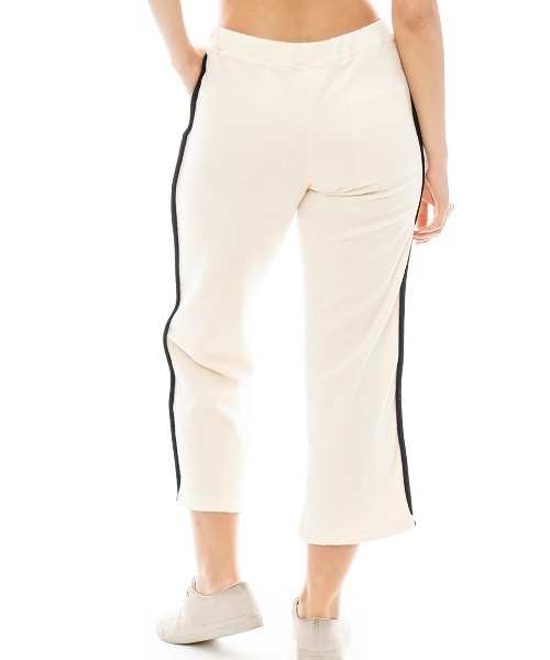 RVCA（ルーカ）の「【RVCA/ルーカ】【ALLTIME】 TERRY CLOTH WIDE PANTS/クロップド　ワイドパンツ（その他パンツ・レディース・オフホワイト・SMALL）」の6枚目の写真