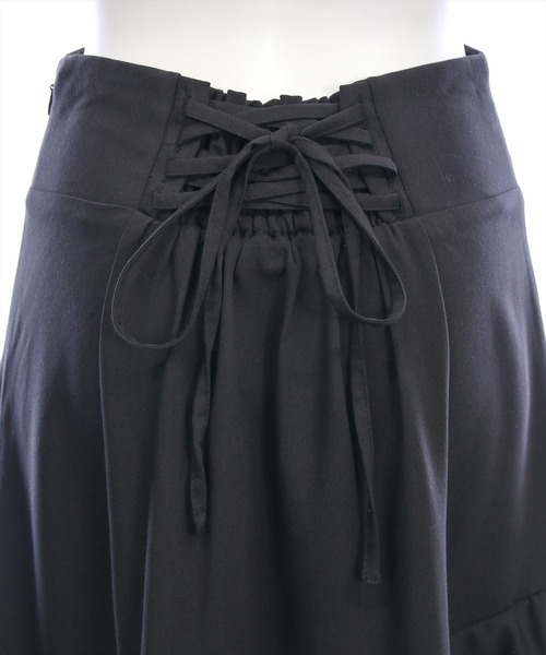 CLEAR BASIC（クリアベーシック）の「【低身長対応／サイズ展開あり】アシンメトリーマーメイドスカート[大人 フェミニン 上品]（スカート・レディース・ブラック系その他/ブラック・F/PF）」の11枚目の写真