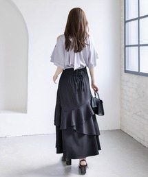 CLEAR BASIC（クリアベーシック）の「【低身長対応／サイズ展開あり】アシンメトリーマーメイドスカート（スカート）」