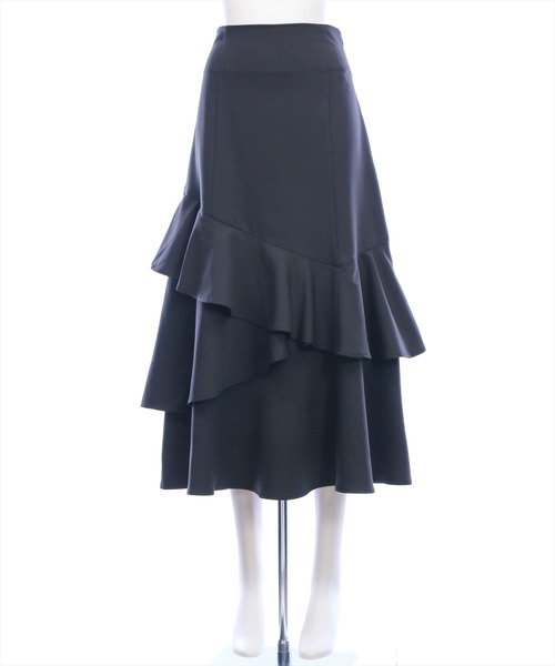 CLEAR BASIC(クリアベーシック)の「【低身長対応/サイズ展開あり】アシンメトリーマーメイドスカート(スカート・レディース・ブラック系その他/ブラック/ブラック系その他2/グレー/モカ・F/PF)」の9枚目の写真