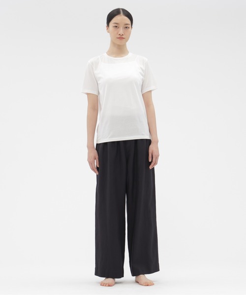 MARGARET HOWELL(マーガレットハウエル)の「SUPERFINE COTTON JERSEY(Tシャツ/カットソー・レディース・ホワイト・FREE)」の4枚目の写真