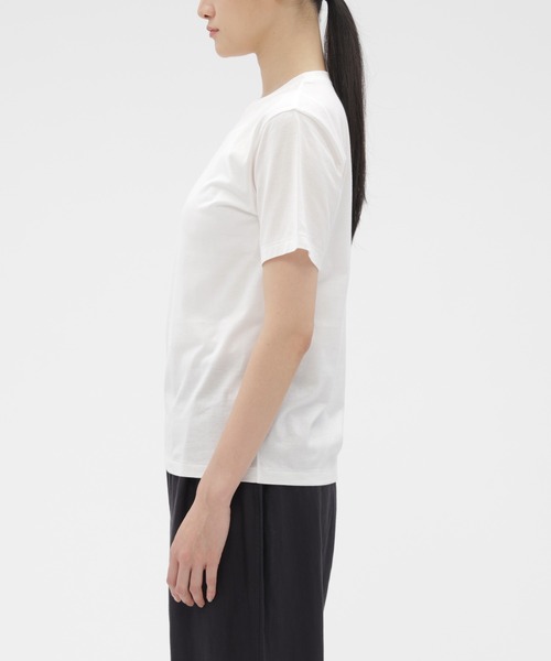 MARGARET HOWELL(マーガレットハウエル)の「SUPERFINE COTTON JERSEY(Tシャツ/カットソー・レディース・ホワイト・FREE)」の5枚目の写真
