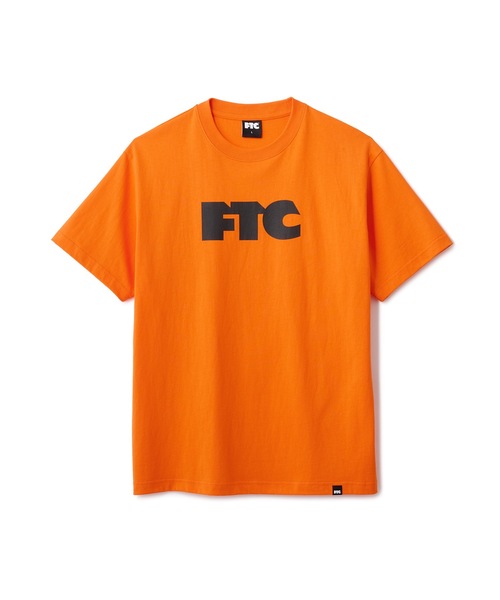 FTC（エフティーシー）の「FTC OG LOGO TEE（Tシャツ/カットソー・メンズ・ホワイト/オレンジ/ブラック・X-LARGE/LARGE/MEDIUM/SMALL）」の3枚目の写真