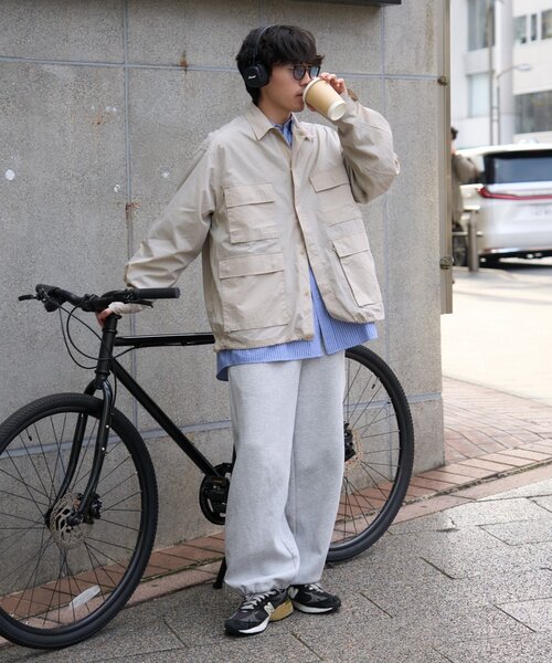 Franklin Climbing（フランクリンクライミング）の「【Franklin Climbing】撥水/ユニセックス/シティアクティブBDUシャツジャケット（ナイロンジャケット・メンズ・ブラック/ベージュ・LARGE/MEDIUM）」の8枚目の写真