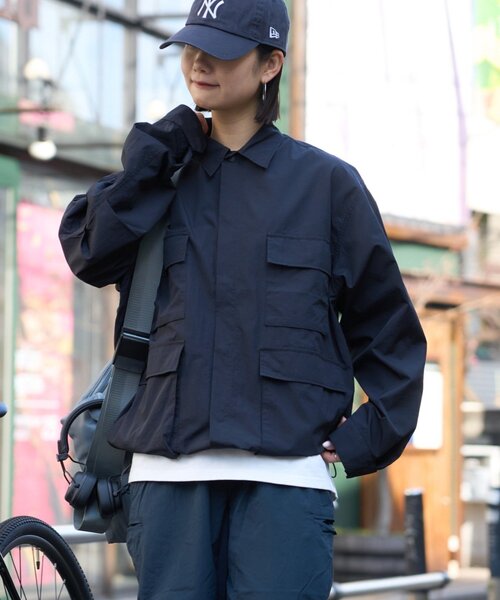 Franklin Climbing（フランクリンクライミング）の「【Franklin Climbing】撥水/ユニセックス/シティアクティブBDUシャツジャケット（ナイロンジャケット・メンズ・ブラック/ベージュ・LARGE/MEDIUM）」の17枚目の写真