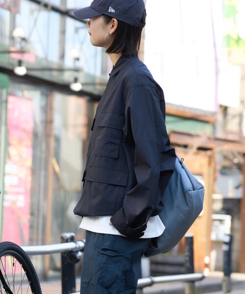 Franklin Climbing（フランクリンクライミング）の「【Franklin Climbing】撥水/ユニセックス/シティアクティブBDUシャツジャケット（ナイロンジャケット・メンズ・ブラック/ベージュ・LARGE/MEDIUM）」の18枚目の写真