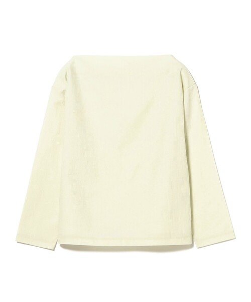 Demi-Luxe BEAMS(デミルクス ビームス)の「【6/11値下げ】ボートネック ロングスリーブ カットソー(Tシャツ/カットソー・レディース・ブラック/イエロー系その他2/ホワイト・ONE SIZE)」の19枚目の写真