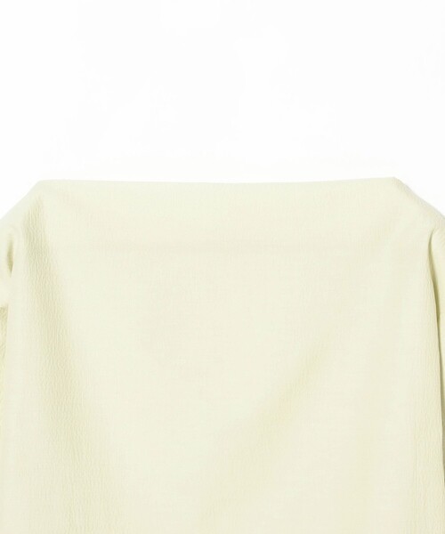 Demi-Luxe BEAMS(デミルクス ビームス)の「【6/11値下げ】ボートネック ロングスリーブ カットソー(Tシャツ/カットソー・レディース・ブラック/イエロー系その他2/ホワイト・ONE SIZE)」の20枚目の写真