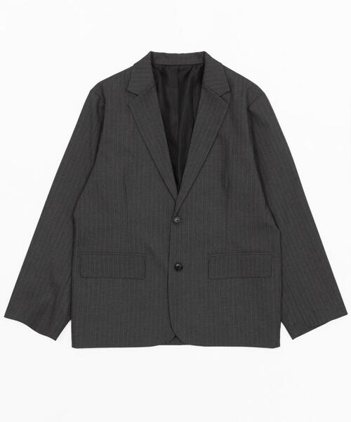 LUCY（ルーシー）の「LUCY/【26年春新作】シングルテーラードジャケット（テーラードジャケット・メンズ・グレー系その他4/ブラック/ブラック系その他4・LARGE/MEDIUM）」の4枚目の写真