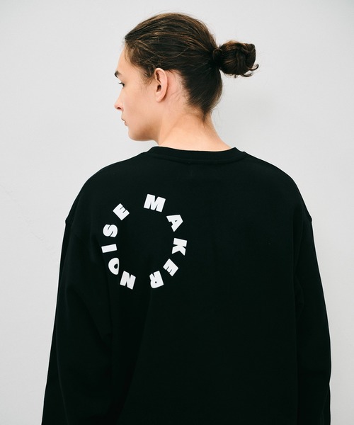 NOISE MAKER(ノイズメーカー)の「サークルロゴオーバーサイズスウェット(スウェット・メンズ・ミックスグレー/ブラック・L/XL)」の1枚目の写真