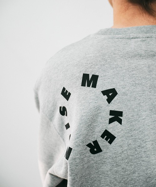 NOISE MAKER(ノイズメーカー)の「サークルロゴオーバーサイズスウェット(スウェット・メンズ・ミックスグレー/ブラック・L/XL/M)」の9枚目の写真