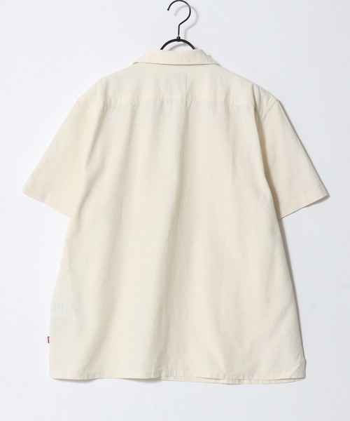 Levi's(リーバイス)の「Levi's/リーバイス SUNSET NO POCKET CAMP SHIRT/オーバーサイズ サンセット キャンプシャツ/総柄 アロハシャツ/オープンカラーシャツ/レディース メンズ(シャツ/ブラウス・メンズ・ホワイト/ブラック系その他/オートミール/ブラック/ベージュ系その他/ホワイト系その他・M/L/XL)」の16枚目の写真