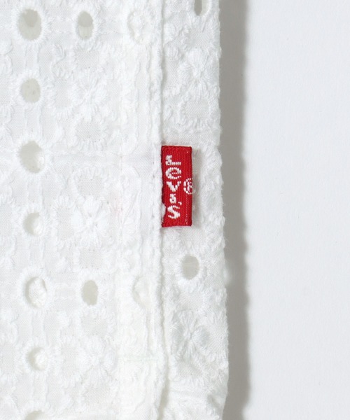 Levi's(リーバイス)の「Levi's/リーバイス SUNSET NO POCKET CAMP SHIRT/オーバーサイズ サンセット キャンプシャツ/総柄 アロハシャツ/オープンカラーシャツ/レディース メンズ(シャツ/ブラウス・メンズ・ホワイト/ブラック系その他/オートミール/ブラック/ベージュ系その他/ホワイト系その他・M/L/XL)」の22枚目の写真