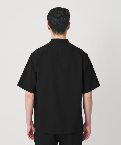 BEAUTY&YOUTH UNITED ARROWS(ビューティーアンドユースユナイテッドアローズ)の「【WEB限定 WARDROBE SMART】 Reflax スキッパー シャツ(シャツ/ブラウス・メンズ・ブラック/ベージュ/ダークグレー・XL/L/M/S)」の15枚目の写真