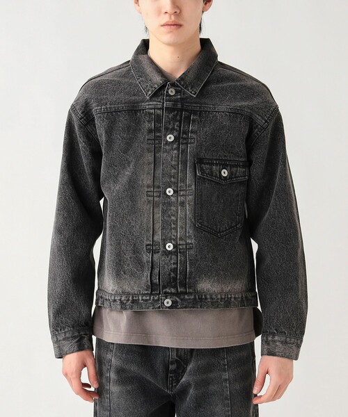 BEAMS HEART（ビームスハート）の「ブラスト デニム ジャケット（デニムジャケット・メンズ・ブラック/インディゴブルー・SMALL/MEDIUM/LARGE）」の10枚目の写真