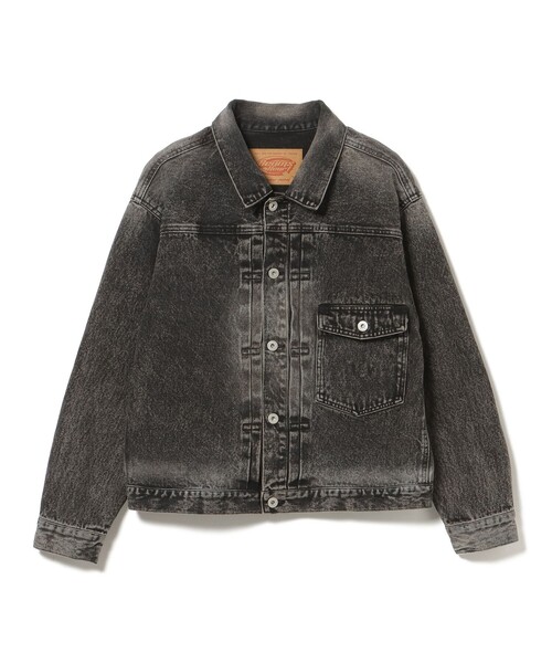 BEAMS HEART（ビームスハート）の「ブラスト デニム ジャケット（デニムジャケット・メンズ・ブラック/インディゴブルー・SMALL/MEDIUM/LARGE）」の16枚目の写真
