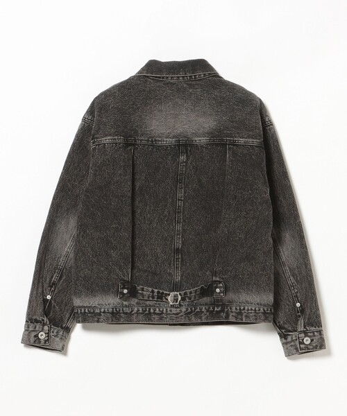 BEAMS HEART（ビームスハート）の「ブラスト デニム ジャケット（デニムジャケット・メンズ・ブラック/インディゴブルー・SMALL/MEDIUM/LARGE）」の18枚目の写真