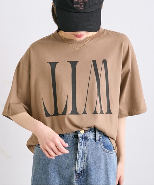 PUAL CE CIN(ピュアルセシン)の「【WEB限定】リバースロゴTシャツ(Tシャツ/カットソー・レディース・ブラック/ベージュ/オフホワイト・FREE)」の6枚目の写真