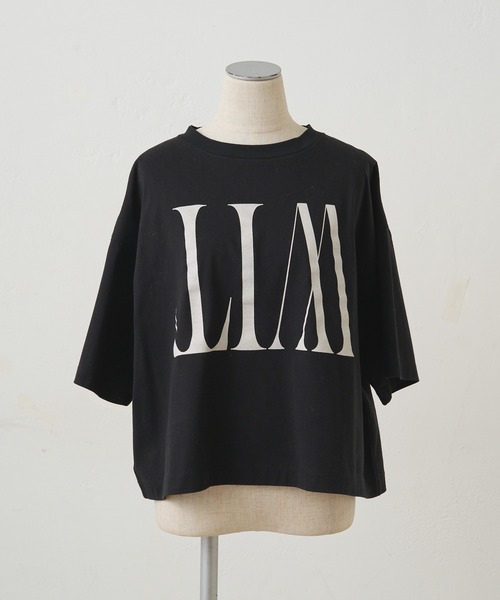 PUAL CE CIN(ピュアルセシン)の「【WEB限定】リバースロゴTシャツ(Tシャツ/カットソー・レディース・ブラック/ベージュ/オフホワイト・FREE)」の22枚目の写真