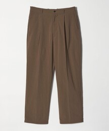 Steven Alan＞ TCL オックスフォード アウト ワンプリーツ スラックス