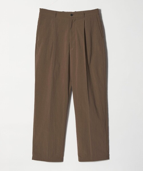 Steven Alan＞ ナイロン オックス アウト ワンプリーツ スラックス