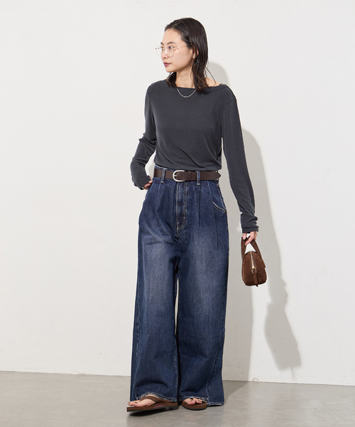 JOURNAL STANDARD 2タックワイドデニム　新品未使用 追加》2タックワイドデニムパンツ（デニムパンツ）｜JOURNAL STANDARD