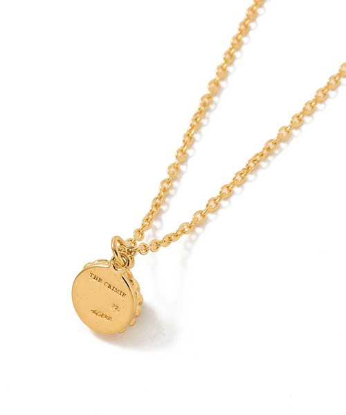 CRIMIE（クライミー）の「STONE SILVER NECKLACE 24KPD（ネックレス・メンズ・ブルー/ブラック・ONE SIZE）」の5枚目の写真