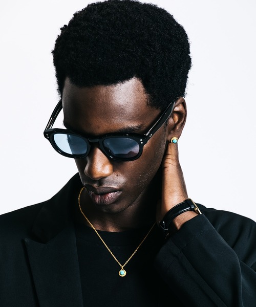 CRIMIE（クライミー）の「STONE SILVER NECKLACE 24KPD（ネックレス・メンズ・ブルー/ブラック・ONE SIZE）」の14枚目の写真