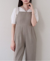2WAYネックストラップデザインワイドロンパース/セットアップ可