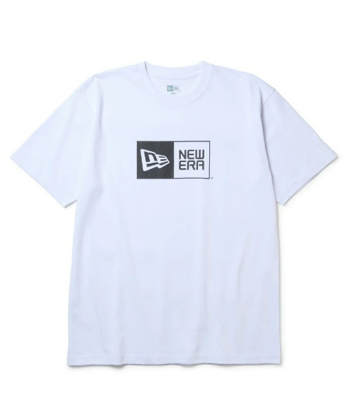NEW ERA(ニューエラ)の「【NEW ERA】 S/S Cotton Tee SS CT TEE BOX LOGO WHI 261(Tシャツ/カットソー・メンズ・ホワイト・X-LARGE/LARGE/MEDIUM)」の1枚目の写真