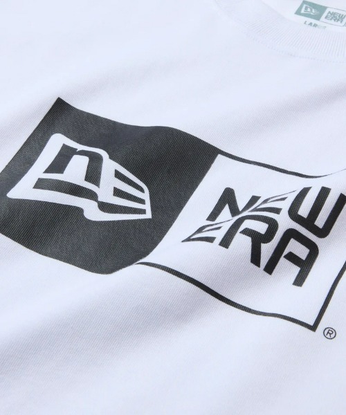 NEW ERA(ニューエラ)の「【NEW ERA】 S/S Cotton Tee SS CT TEE BOX LOGO WHI 261(Tシャツ/カットソー・メンズ・ホワイト・X-LARGE/LARGE/MEDIUM)」の3枚目の写真