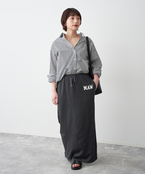 Spick & Span(スピックアンドスパン)の「《追加》athletic wear MASON / アスレティックウェア メイソン スカート(スカート・レディース・ブラック系その他/ベージュ・36/38)」の3枚目の写真