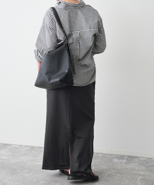 Spick & Span(スピックアンドスパン)の「《追加》athletic wear MASON / アスレティックウェア メイソン スカート(スカート・レディース・ブラック系その他/ベージュ・36/38)」の10枚目の写真