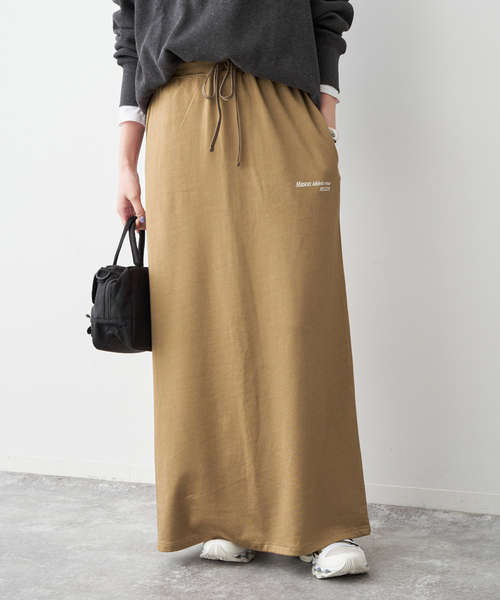 Spick & Span(スピックアンドスパン)の「《追加》athletic wear MASON / アスレティックウェア メイソン スカート(スカート・レディース・ブラック系その他/ベージュ・36/38)」の12枚目の写真