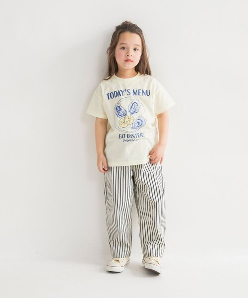DRC branshes(ディーアールシーブランシェス)の「【DRC/WEB限定】ガールズアソートグラフィック半袖Tシャツ(Tシャツ/カットソー・キッズ・イエロー/ラベンダー/その他1/その他2/ピンク/グリーン/ブラック/サックスブルー/ブルーグレー/アイボリー/チャコールグレー/オフホワイト・140/110/160/130/100/120/150)」の21枚目の写真