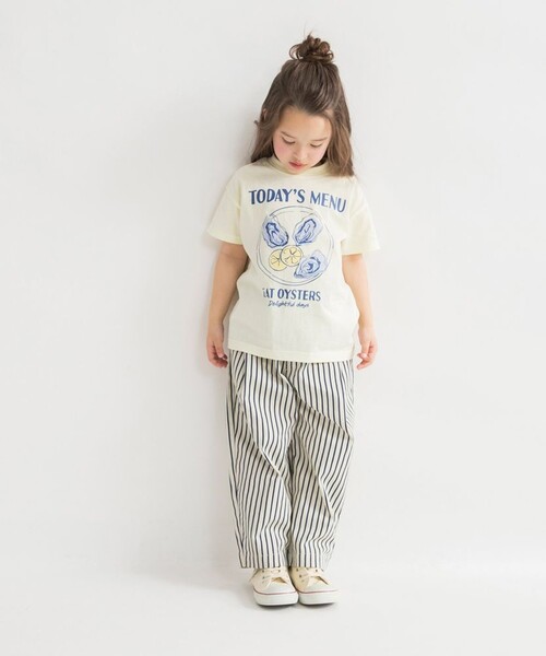 DRC branshes(ディーアールシーブランシェス)の「【DRC/WEB限定】ガールズアソートグラフィック半袖Tシャツ(Tシャツ/カットソー・キッズ・イエロー/ラベンダー/その他1/その他2/ピンク/グリーン/ブラック/サックスブルー/ブルーグレー/アイボリー/チャコールグレー/オフホワイト・140/110/160/130/100/120/150)」の17枚目の写真